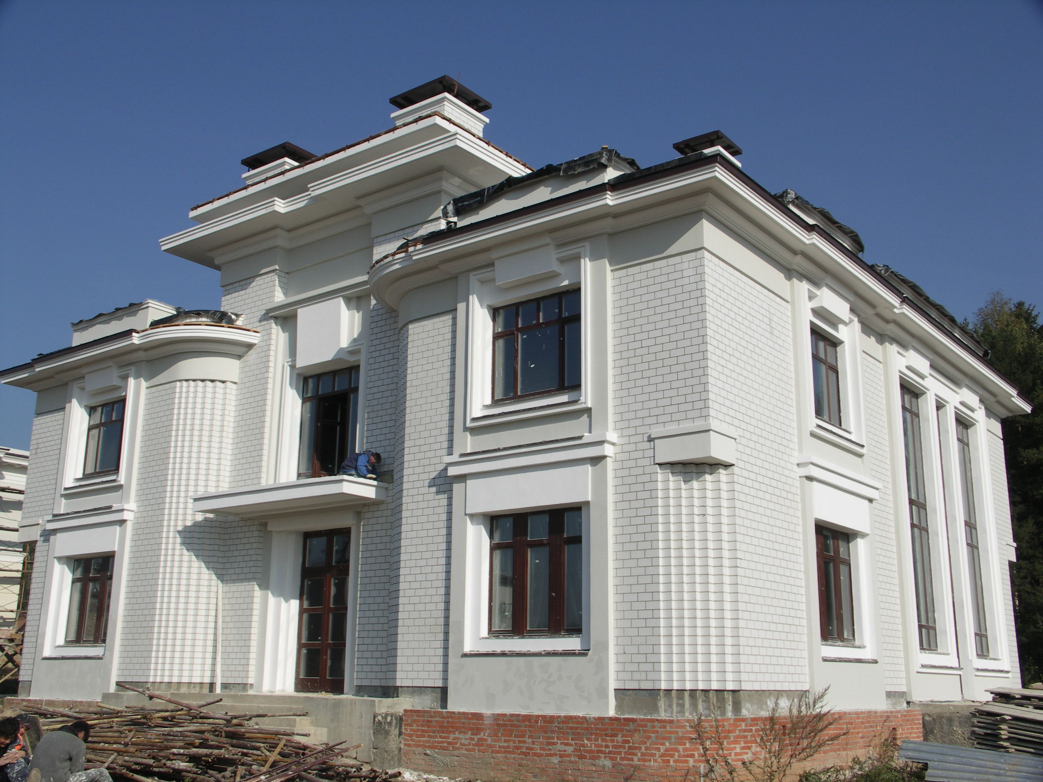 Клинкерная фасадная плитка облицовочная под кирпич ABC Piz Tasna glatt, 240*71*10 мм