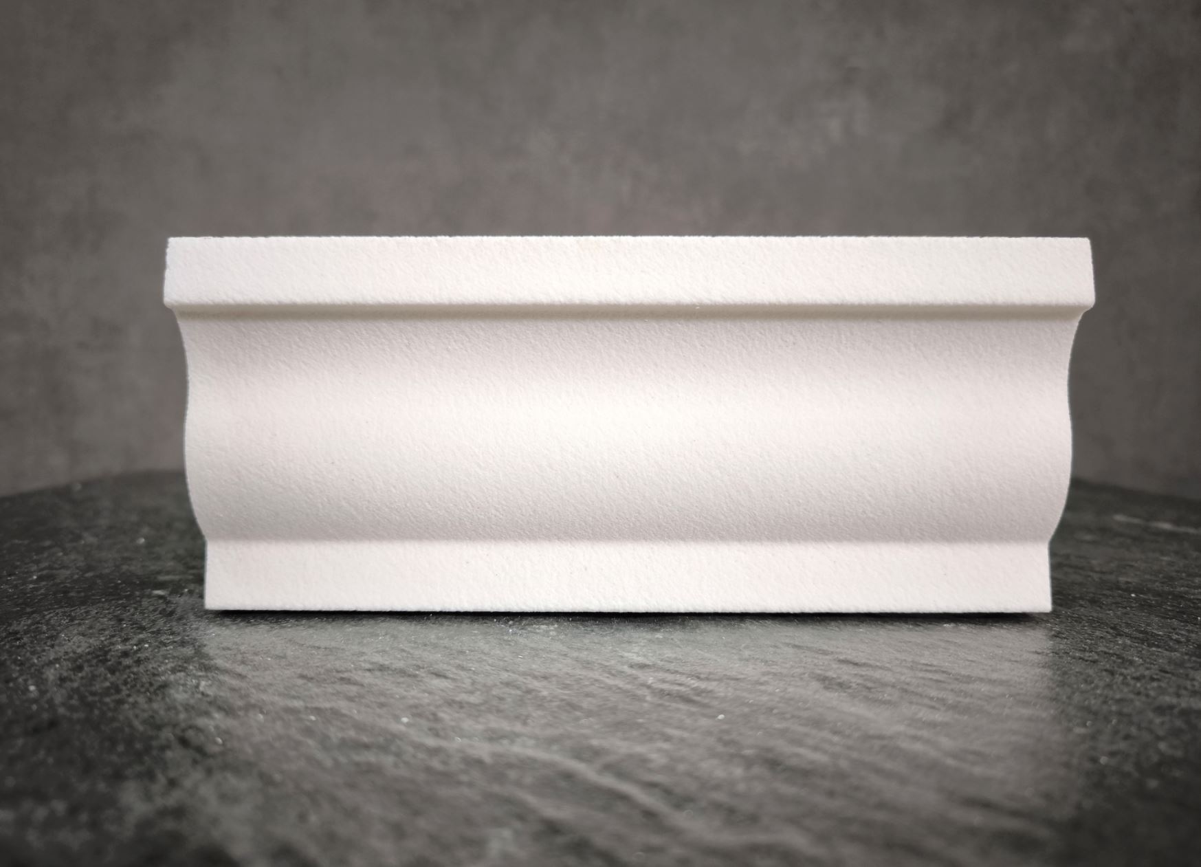 Молдинг для фасада - лепнина, декор из пенополистирола МВ-80/2 80*40*2000 мм