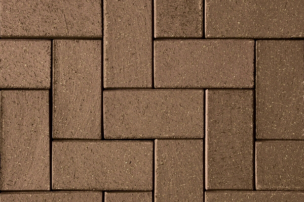 Тротуарная плитка клинкерная ABC Schwarz Braun (Счварз Браун) 200*100*20 мм