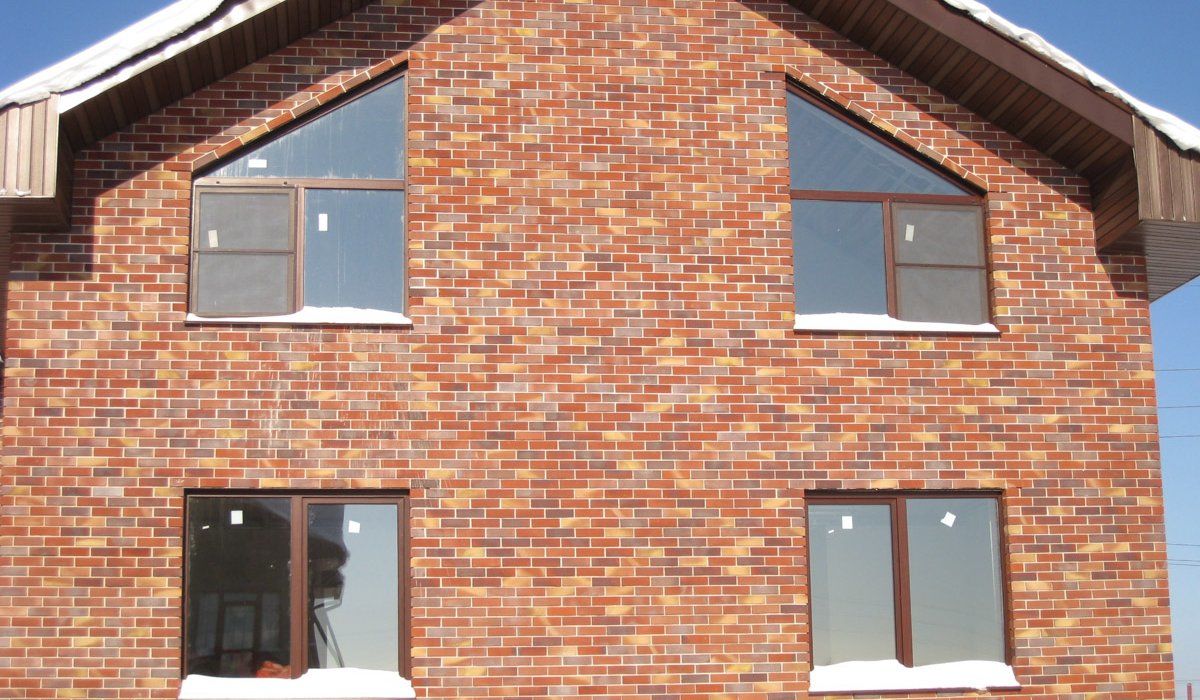 Кирпич облицовочный Клинкерный ABC 9105 Norddeich rot-blausand-farben-bunt genarbt-besandet NF 240*115*71 мм