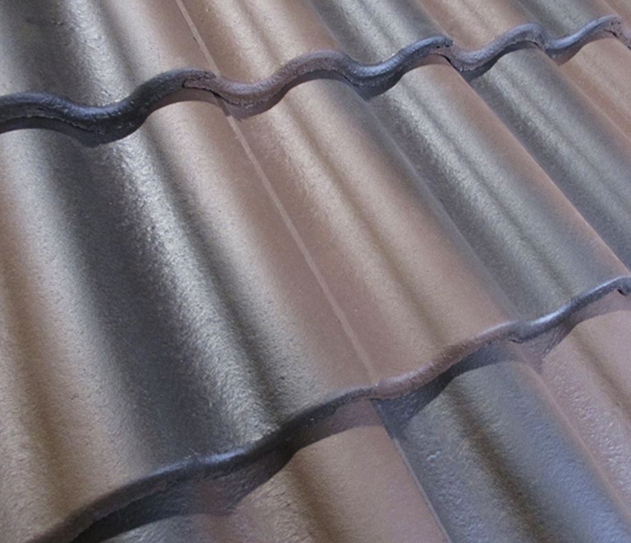 Цементно-песчаная черепица