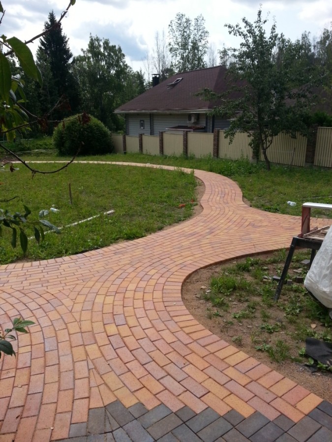 Тротуарная плитка / брусчатка Клинкерная ABC Herbstlaub-geflammt hell (Хербстлауб-гефламмт хелл), 200*100*52 мм