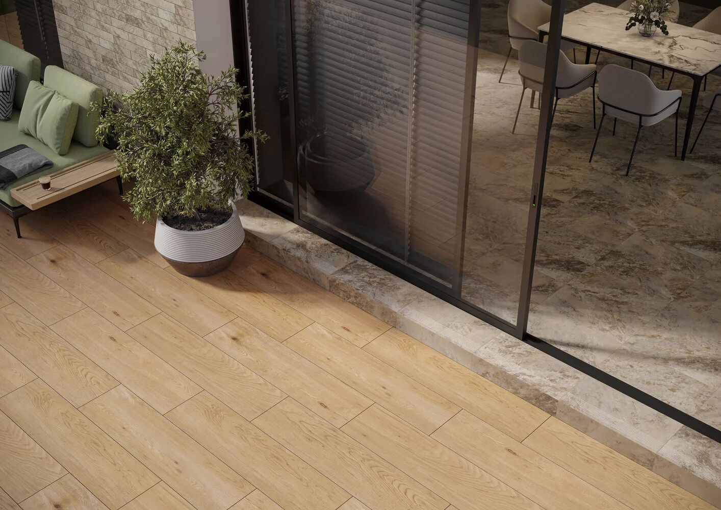 Клинкерная плитка Ardis Light 600*300*8,5 мм – для улицы, террасы, крыльца, лестницы, морозостойкая