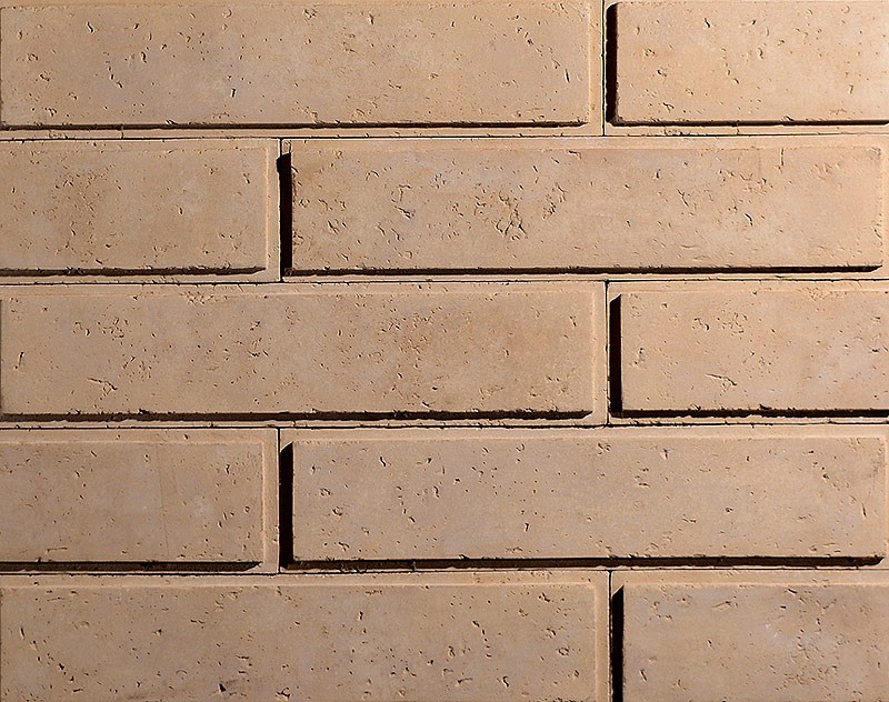 Фасадная облицовочная декоративная плитка травертин-2 13