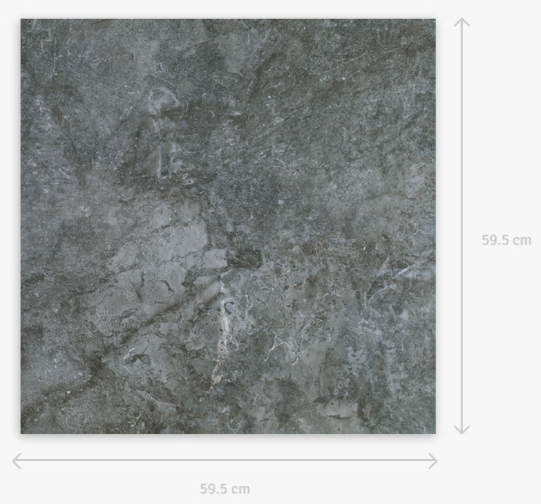 Burlington Blue Struktura 20 мм тротуарная плитка уличная, противоскользящая, керамогранитная 595*595*20 мм Paradyz