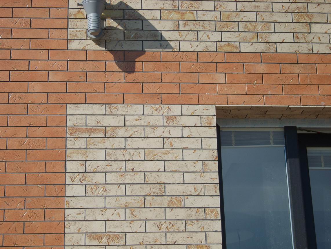 Ласточкин хвост Клинкерная фасадная плитка облицовочная под кирпич ABC Antik Kupfer 239*69*13,5 мм