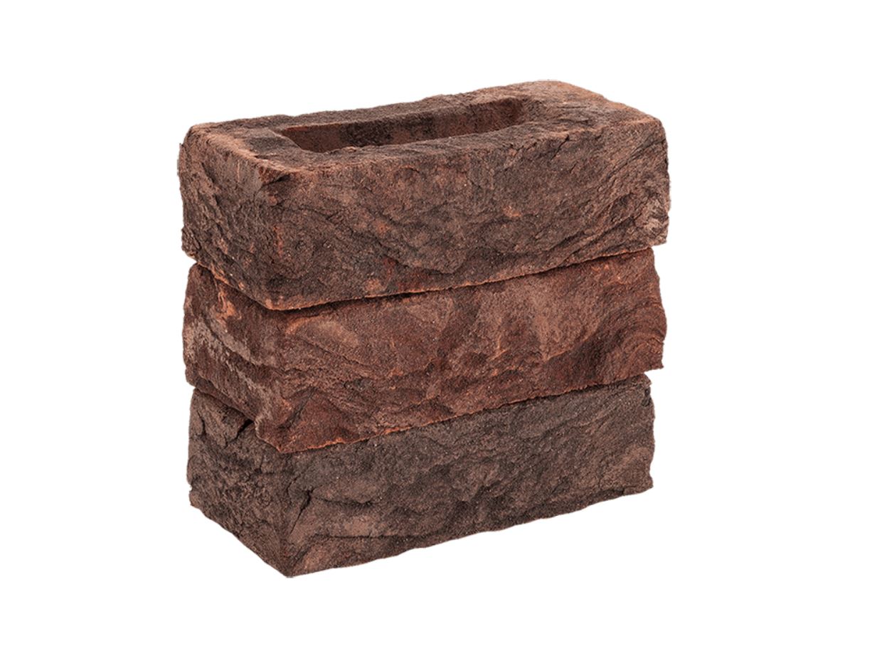 Донские зори Бородино w007 215*102*65 мм, Полнотелый кирпич ручной формовки облицовочный для печей