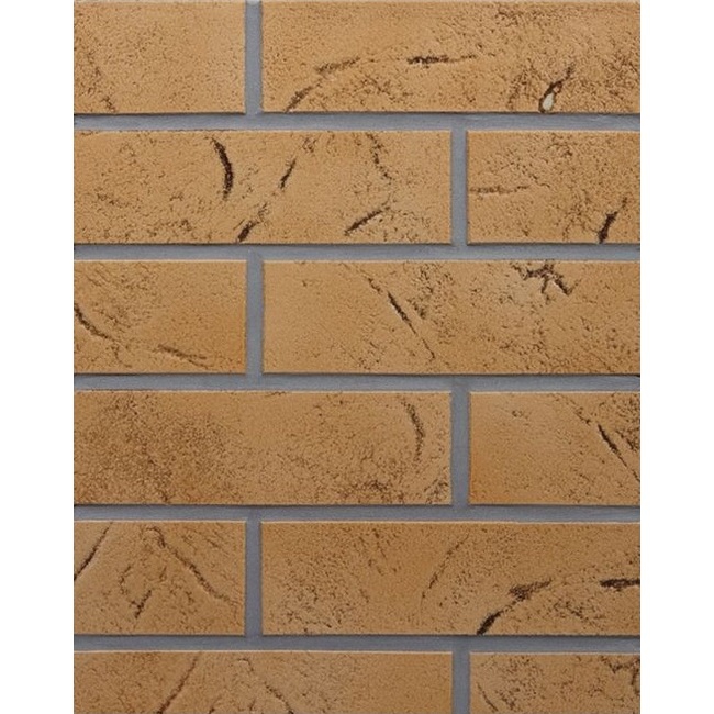 Фасадная Термопанель из Пенополиуретана ППУ 40 мм с Клинкерной плиткой Antik Sandstein 240*71*10 мм