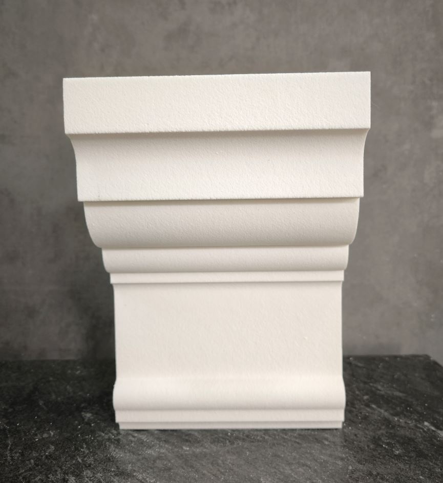 КАРНИЗ для Фасада и Интерьера - лепнина, декор из пенополистирола КВ-285/2 (КС-108) 285*130*2000 мм