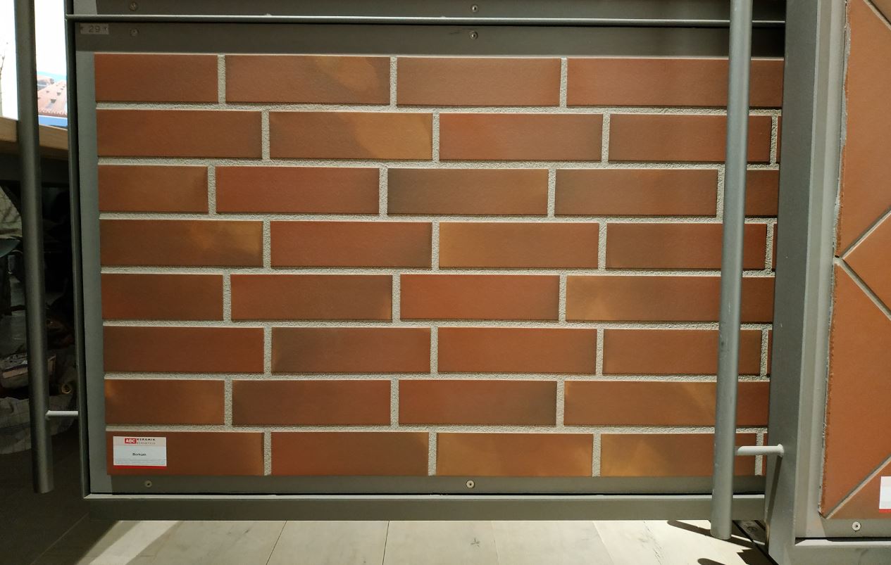 Ласточкин хвост Клинкерная фасадная плитка облицовочная ABC Backsteinriemchen Borkum, 240*71*14 мм