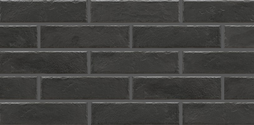 Фасадная и Интерьерная клинкерная плитка под кирпич Cerrad Foggia nero 245*65*8 мм