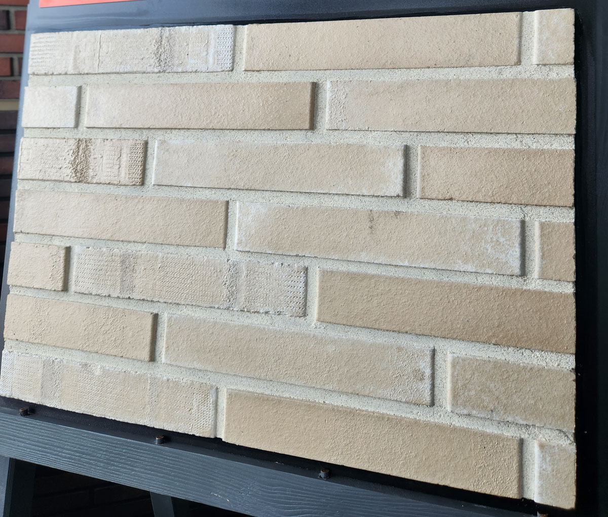 Фасадная ригельная плитка под клинкер Life Brick Римхен 100, 280*50*15 мм