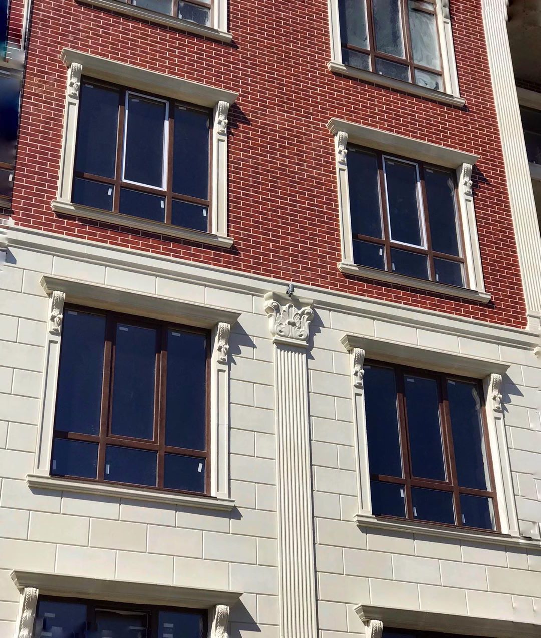 CLOUD ROSA DURO 245X66х7,4 мм Клинкерная фасадная плитка под кирпич облицовочная красно-коричневая