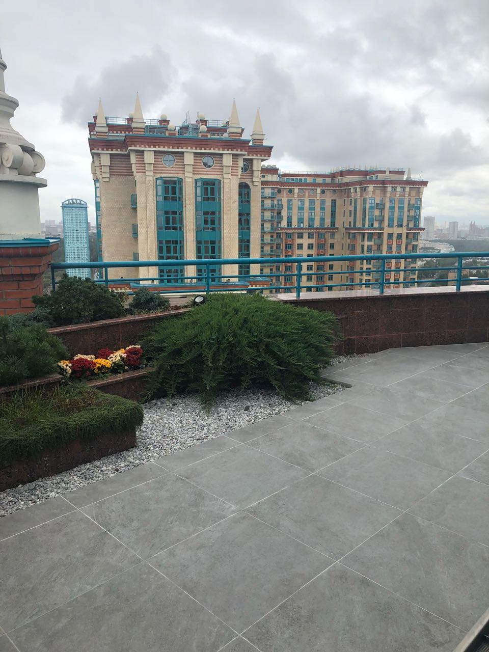 Плитка напольная уличная Cliff Grigio Lastra 20mm 600х600х20мм