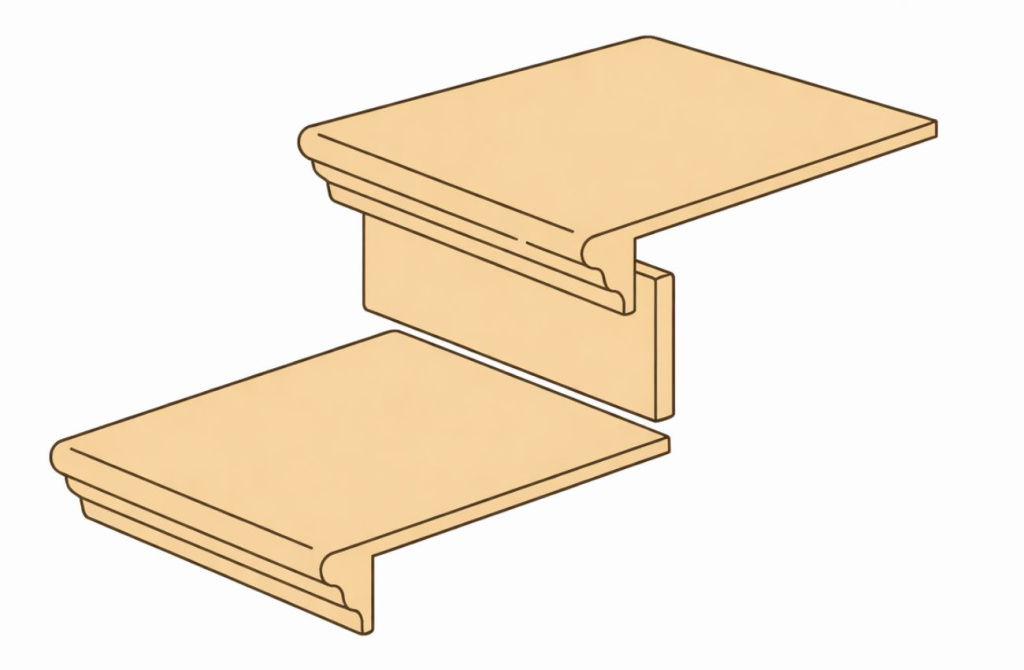 установка подступенка
