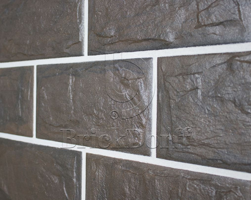 Фасадная и цокольная плитка под камень  Anes 418 chocolate, 300*150*8,7 мм