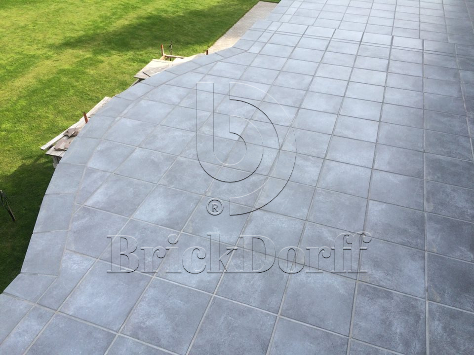 Клинкерная Ступень лофт противоскользящая плитка Stroeher KERAPLATTE AERA X 710 crio 394*340*35*11 мм