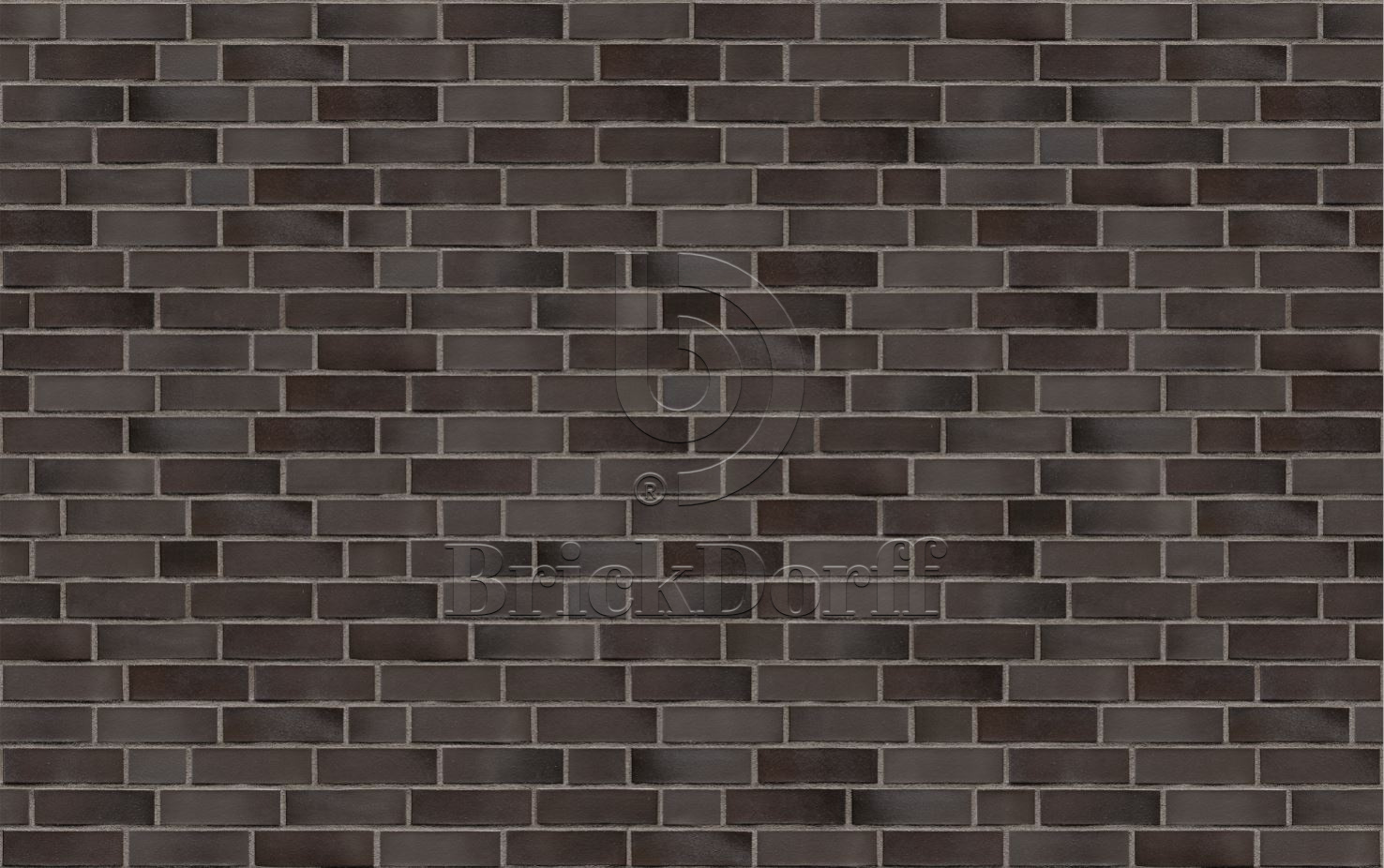 Кирпич облицовочный Клинкерный ABC 55854 Luna geflasht anthrazit-grau geflammt glatt 55NF 240*71*55 мм