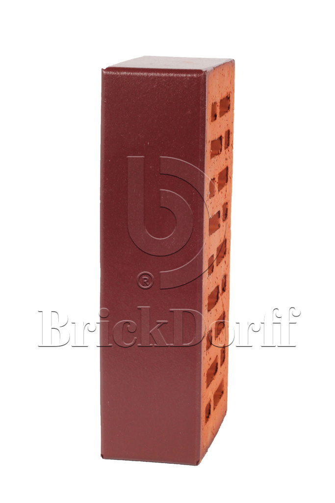 Lode ANDROMEDA гладкий, 250*120*65 мм, Печной Кирпич керамический пустотелый, красный бордо