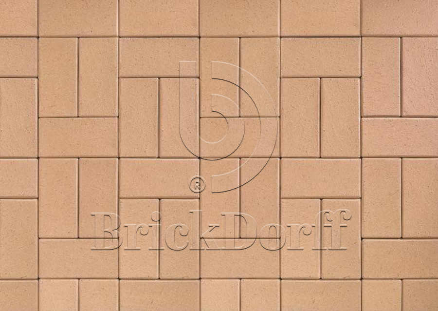 Тротуарная плитка / брусчатка Клинкерная ABC Lederfarben nuanciert (Ледерфарбен нуанкиерт), 200*100*45 мм