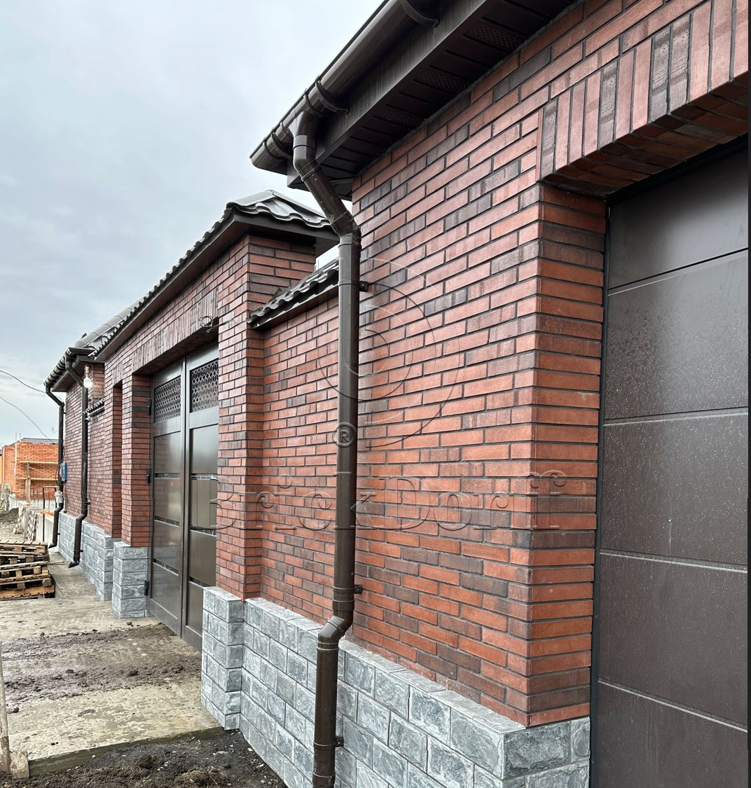 Фасадная ригельная плитка под клинкер Life Brick Римхен 370, 284*51*15 мм