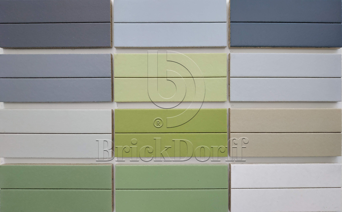 PRO-19-7 Глазурованная клинкерная фасадная плитка под кирпич ral 1020 240x71x10 мм