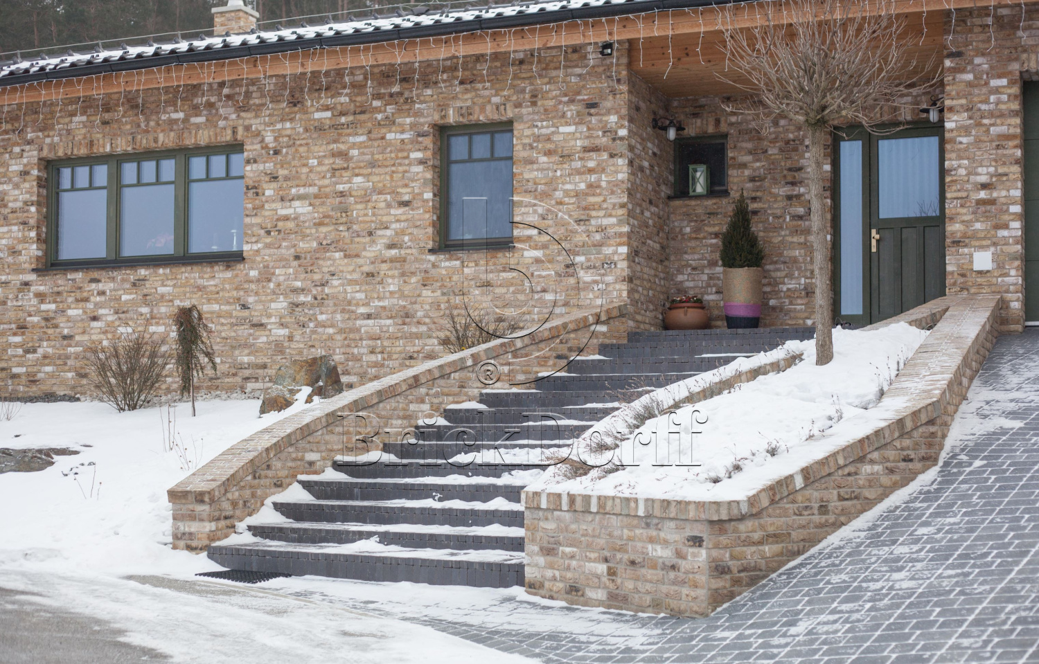 Barnsteen DF 214х103х66 мм, Кирпич ручной формовки Engels baksteen