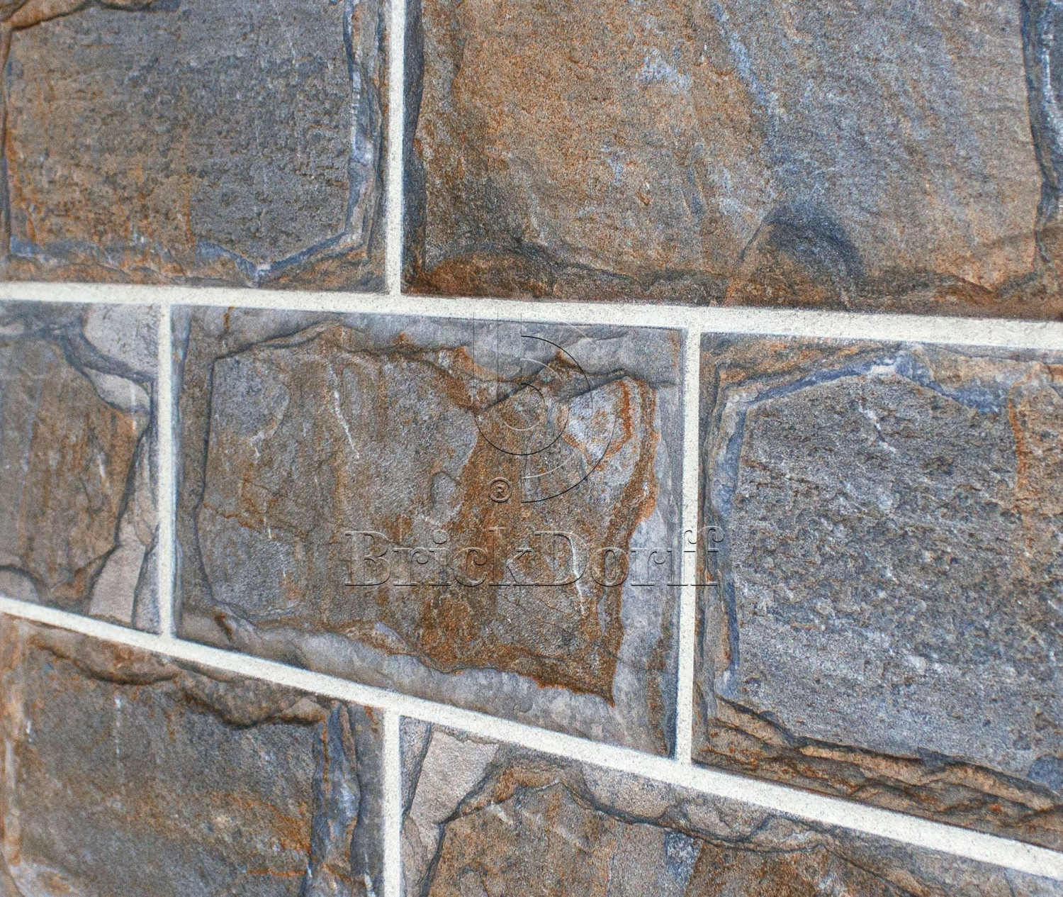 Фасадная и цокольная плитка под камень  Anes 415 pizarra, 300*150*8,7 мм