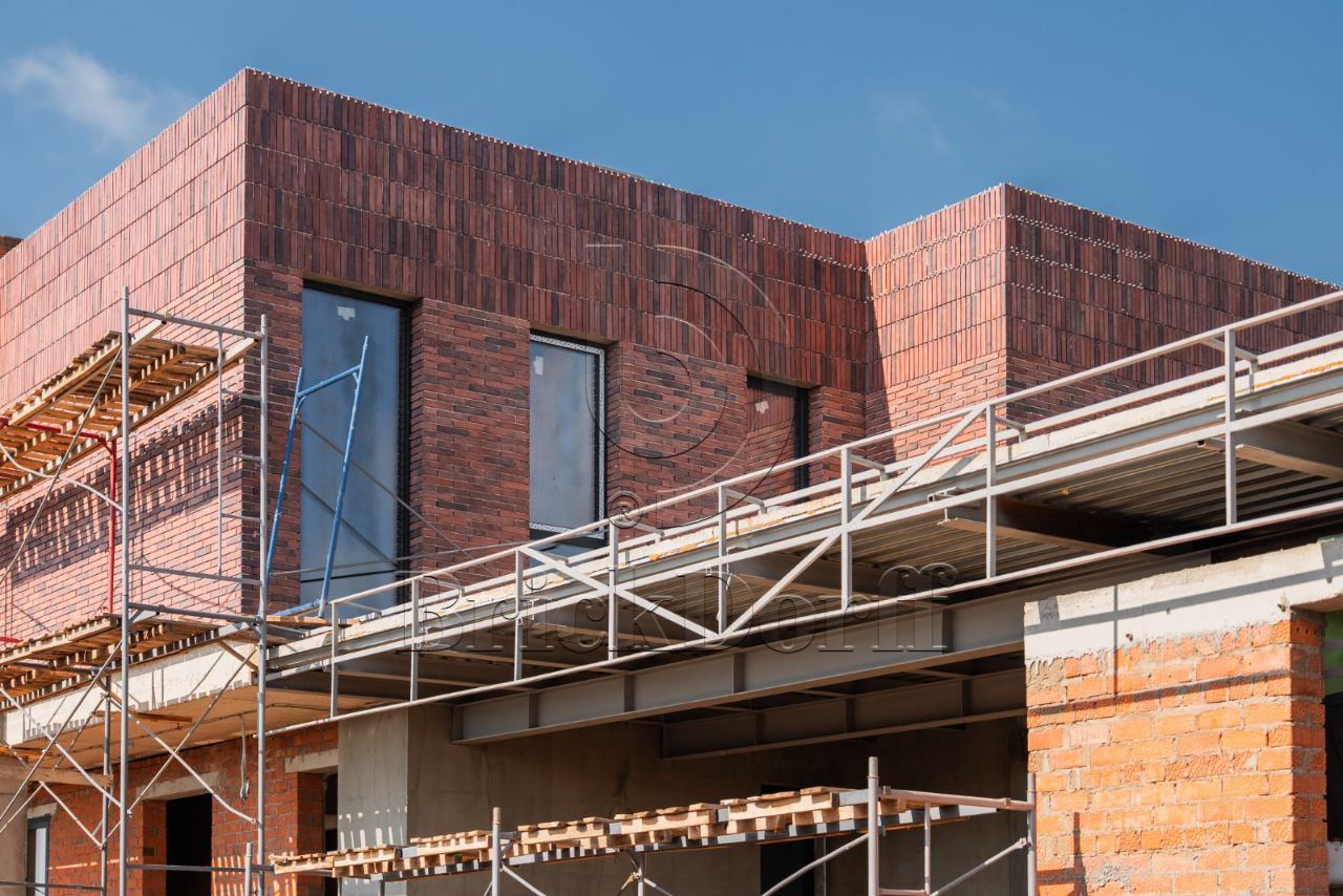 Фасадная ригельная плитка под клинкер Life Brick Лонг