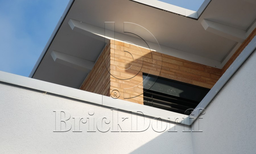 Клинкерная фасадная плитка облицовочная под кирпич Stroeher (Штроер) Zeitlos 354 bronzebruch рельефная NF14, 240*71*14 мм