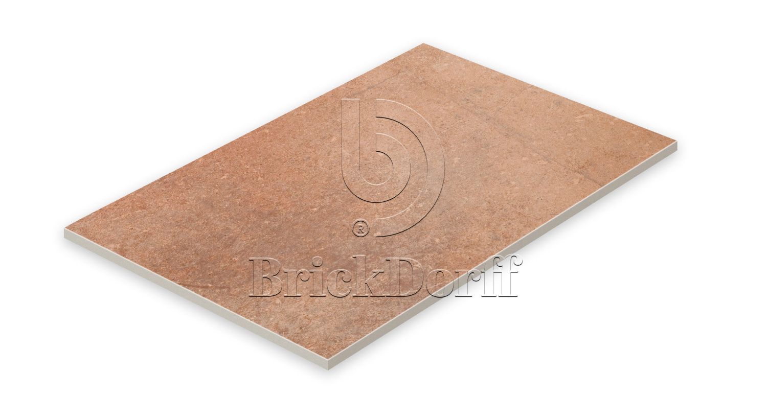 Клинкерная Плитка напольная противоскользящая Stroeher KERAPLATTE AERA 755 camaro 444*294*10 мм