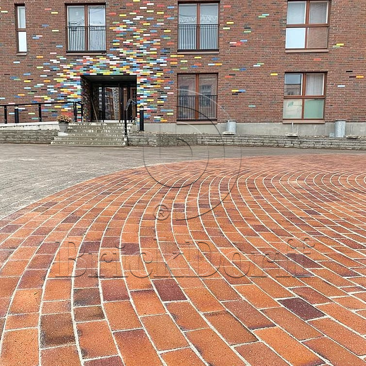 Тротуарная плитка / брусчатка Клинкерная ABC Herbstlaub-geflammt (Хербстлауб-гефламмт), 200*100*45 мм