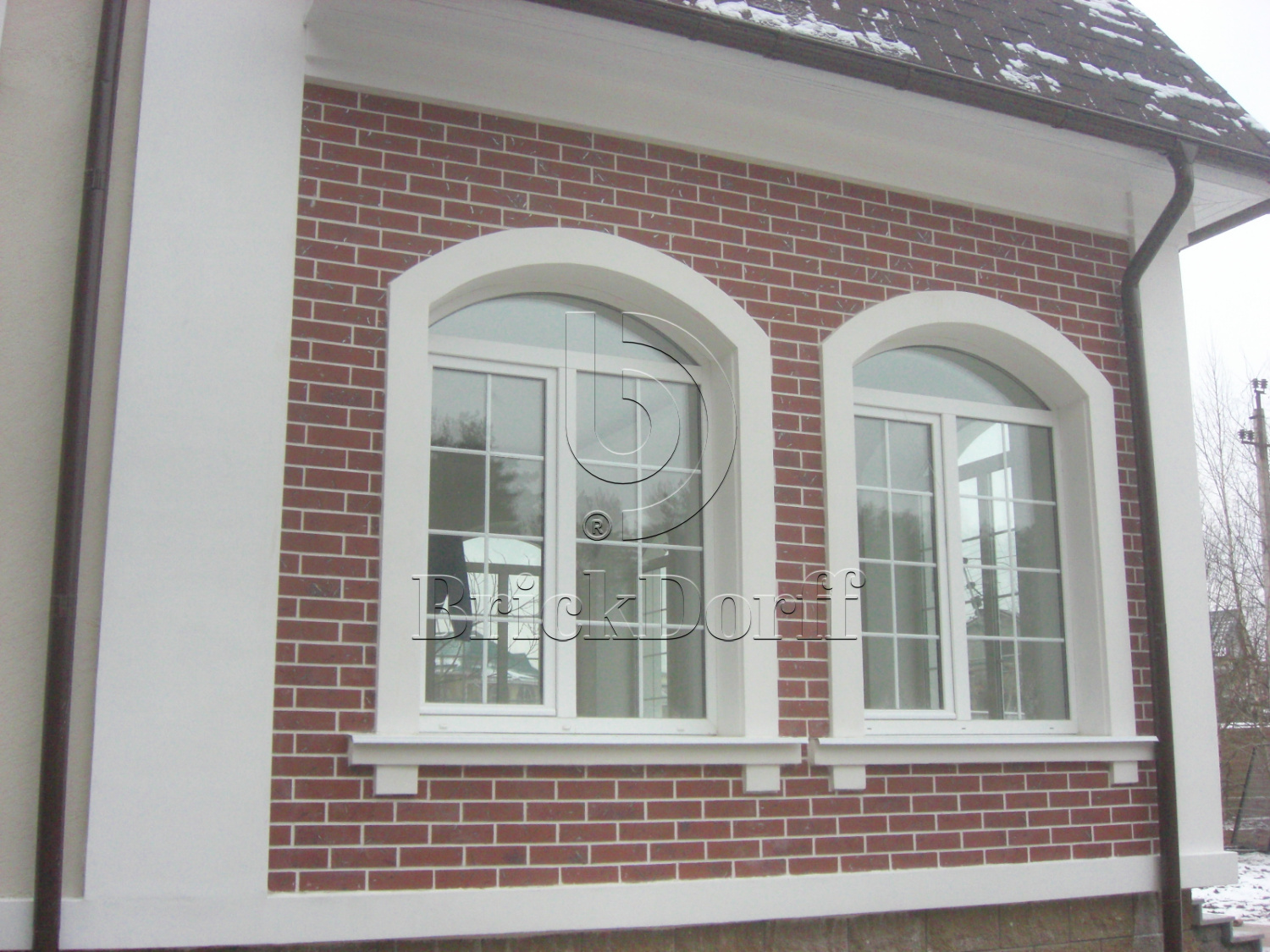 Фасадная Термопанель из пенополистирола ППС 60 мм с клинкерной плиткой Austria Kitzbuhel 240*71*8 мм терракотовая