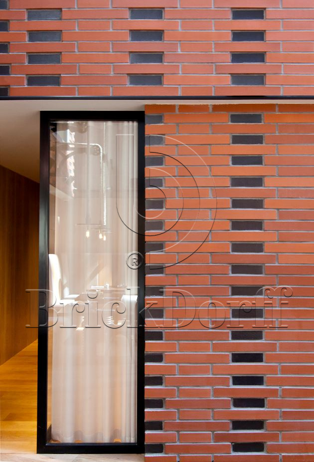 Кирпич облицовочный Клинкерный ABC 154 Münsterland rot-nuanciert glatt NF 240*115*71 мм