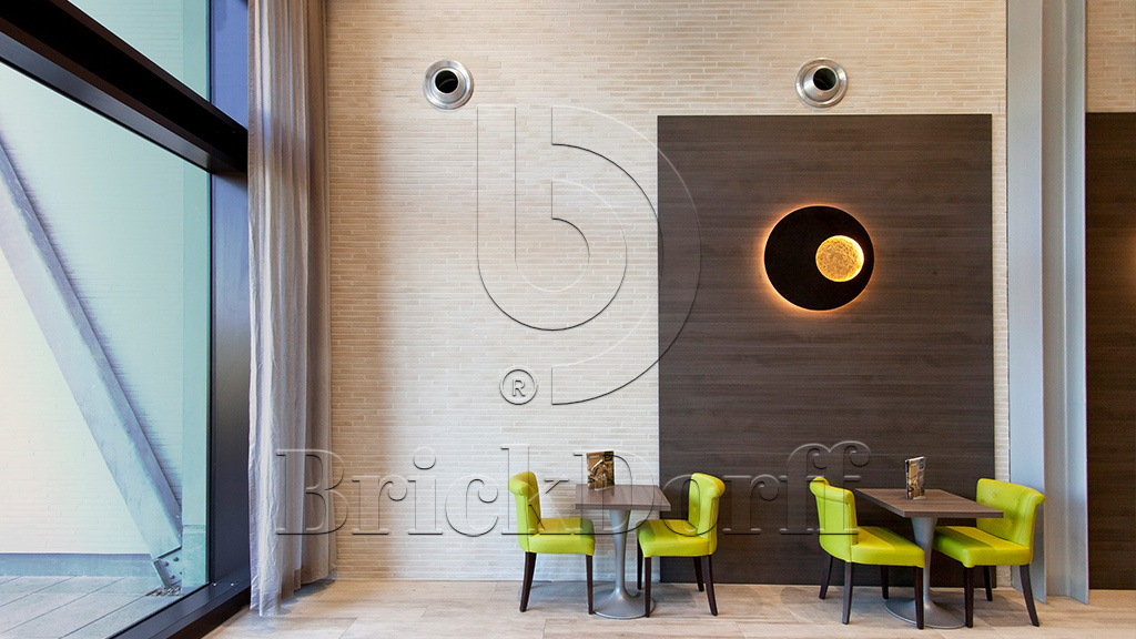 Typ Emsgalerie Schieferstruktur 490*52*10 мм, Клинкерная фасадная плитка под кирпич ригельная Langformat ABC