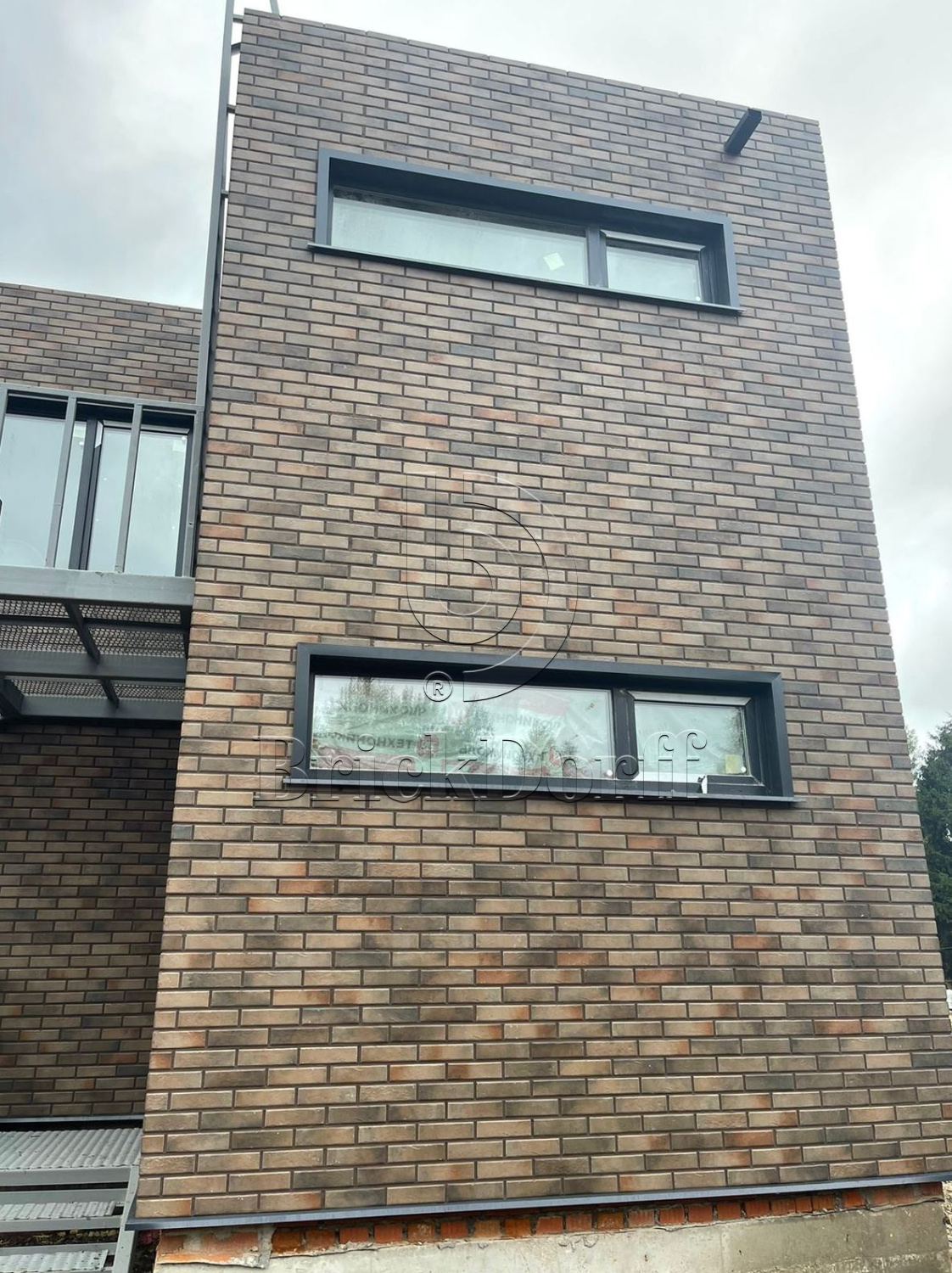 Retro Brick Cardamon фасадная термопанель из пенополистирола ППС 40 мм с клинкерной плиткой