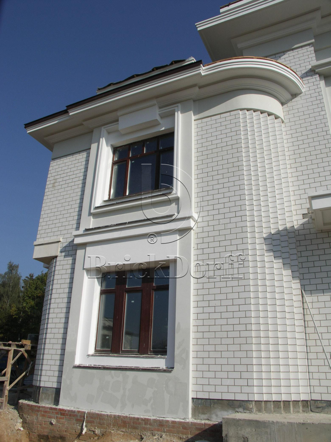 Клинкерная фасадная плитка облицовочная под кирпич ABC Piz Tasna glatt, 240*52*10 мм