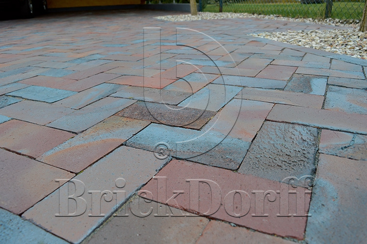 Тротуарная плитка / брусчатка Клинкерная красная LHL klinker ANTIKA 200*100*51 мм