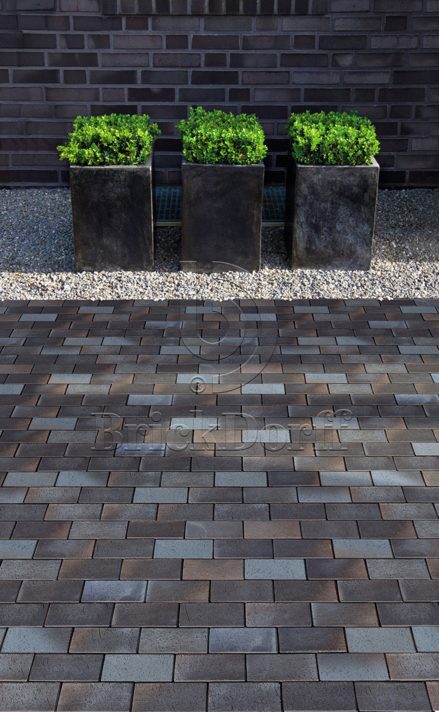 Тротуарная плитка / брусчатка Клинкерная ABC Wismar (Висмар) 200*100*45 мм