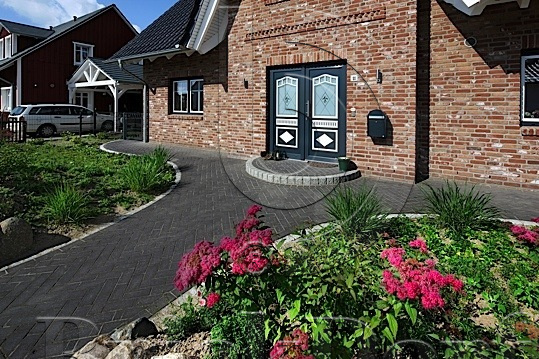 Тротуарная плитка / брусчатка Клинкерная черная LHL klinker TYBET 200*100*47 мм