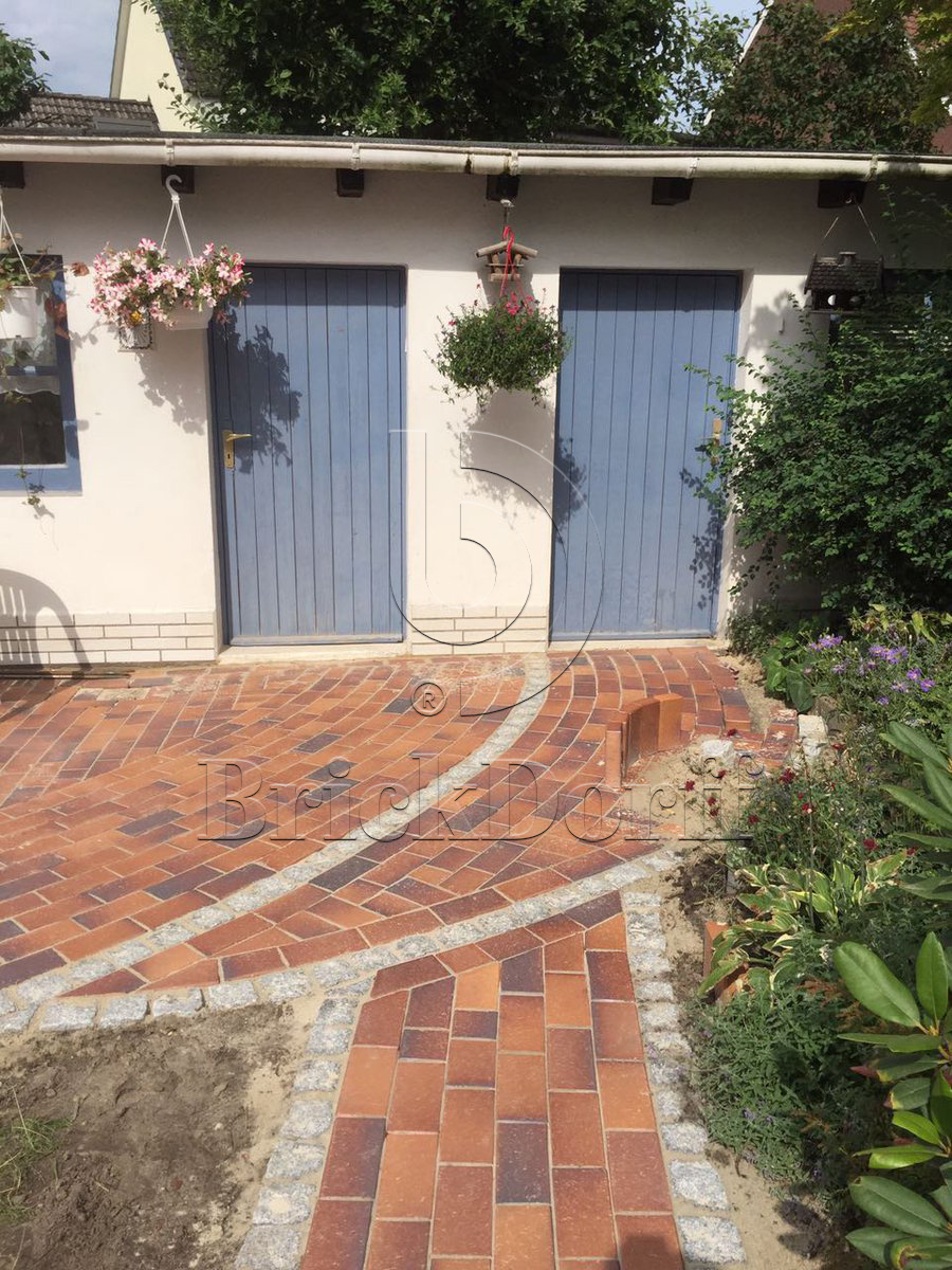 Тротуарная плитка / брусчатка Клинкерная ABC Herbstlaub-geflammt (Хербстлауб-гефламмт), 200*100*45 мм