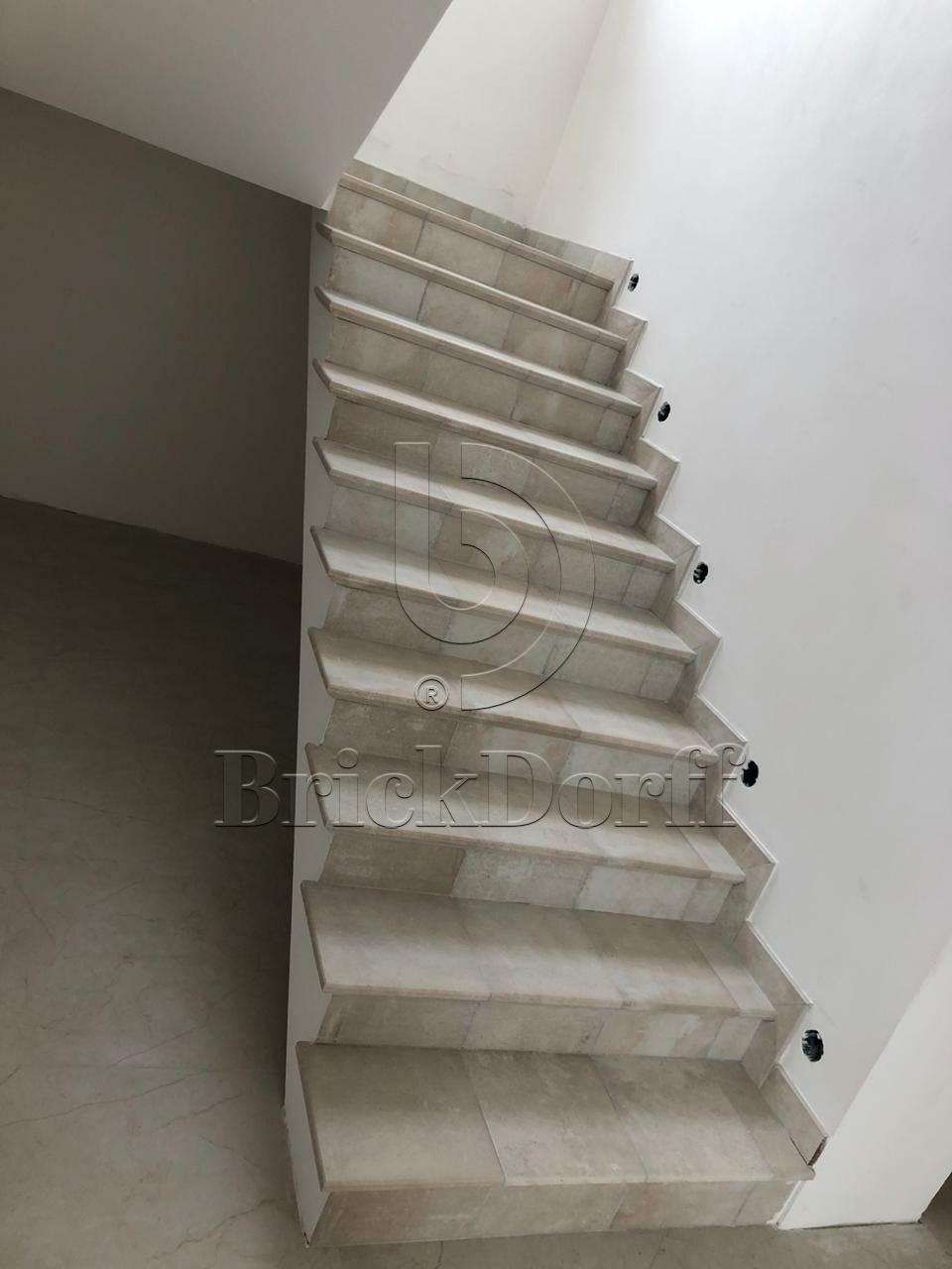 Клинкерная ступень флорентинер Viano Beige противоскользящая с капиносом, бежевый 330x300x11 мм