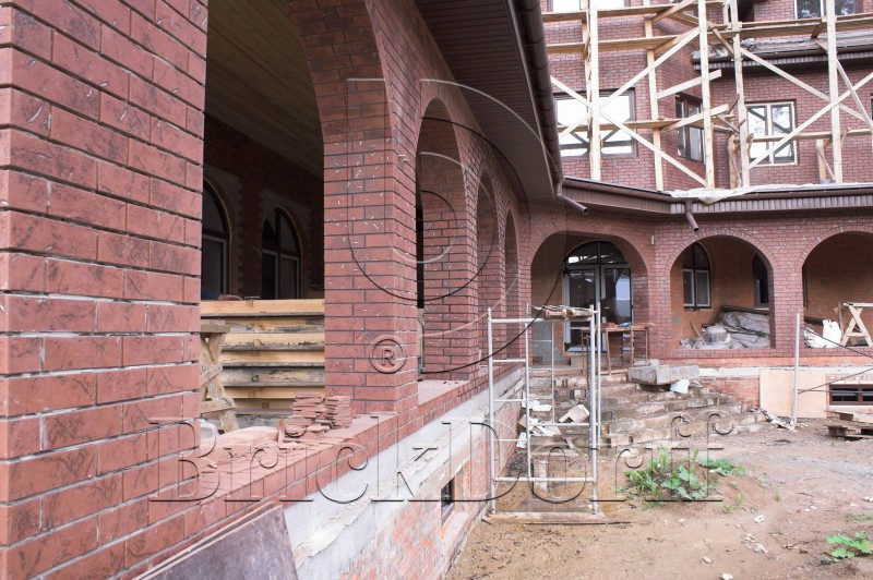 Фасадная Термопанель из пенополистирола ППС 60 мм с клинкерной плиткой Austria Kitzbuhel 240*71*8 мм терракотовая