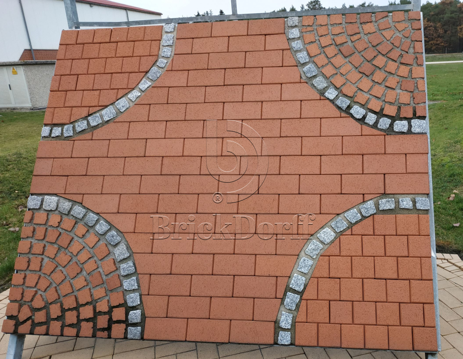 Тротуарная плитка / брусчатка Клинкерная ABC Rot-nuanciert (Рот-нуанкиерт), ригельный 240*78*52 мм