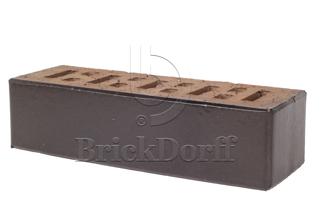 Lode KRYPTON гладкий, 250*85*65 мм, Печной Кирпич керамический пустотелый, черный