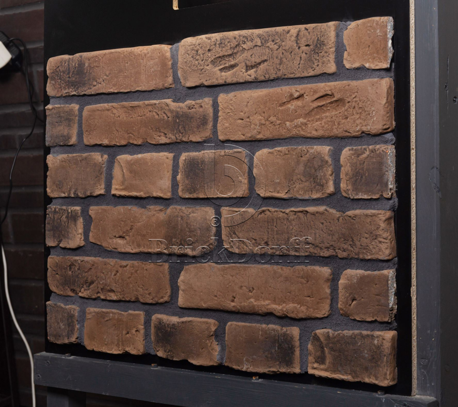 5.T Скандинавский кирпич 120-130*60-70*15 мм, декоративный камень для фасада и интерьера Petra