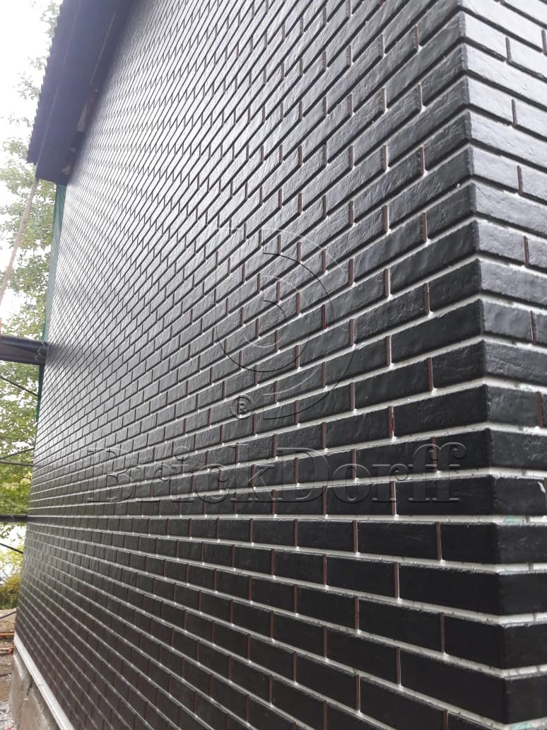 Graphite фасадная термопанель из пенополистирола ППС 40 мм с клинкерной плиткой