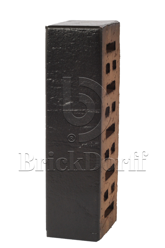 Кирпич клинкерный облицовочный антрацит, Lode KRYPTON (ново)гладкая, 250*85*65 мм