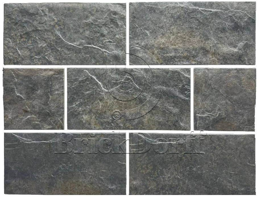 Облицовочная плитка Terra TERRABIG Anthracite крупный формат под камень — архитектурная серия для фасада и интерьера