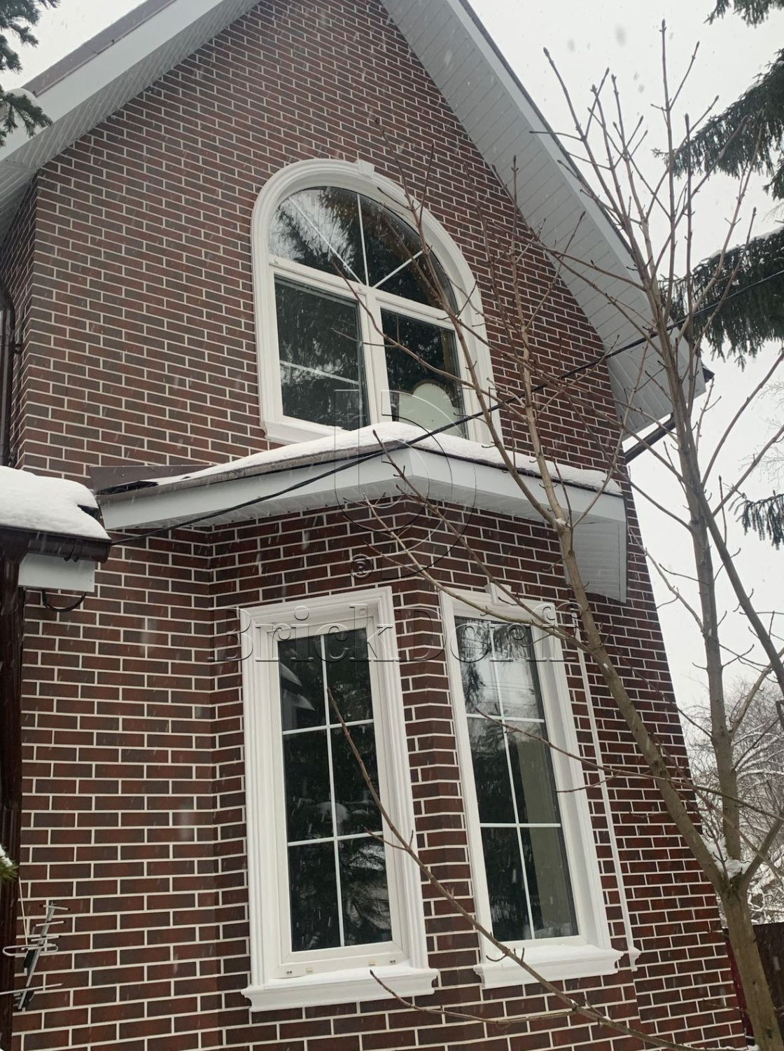 CLOUD BROWN DURO 245X66х7,4 мм Клинкерная фасадная плитка под кирпич облицовочная коричневая